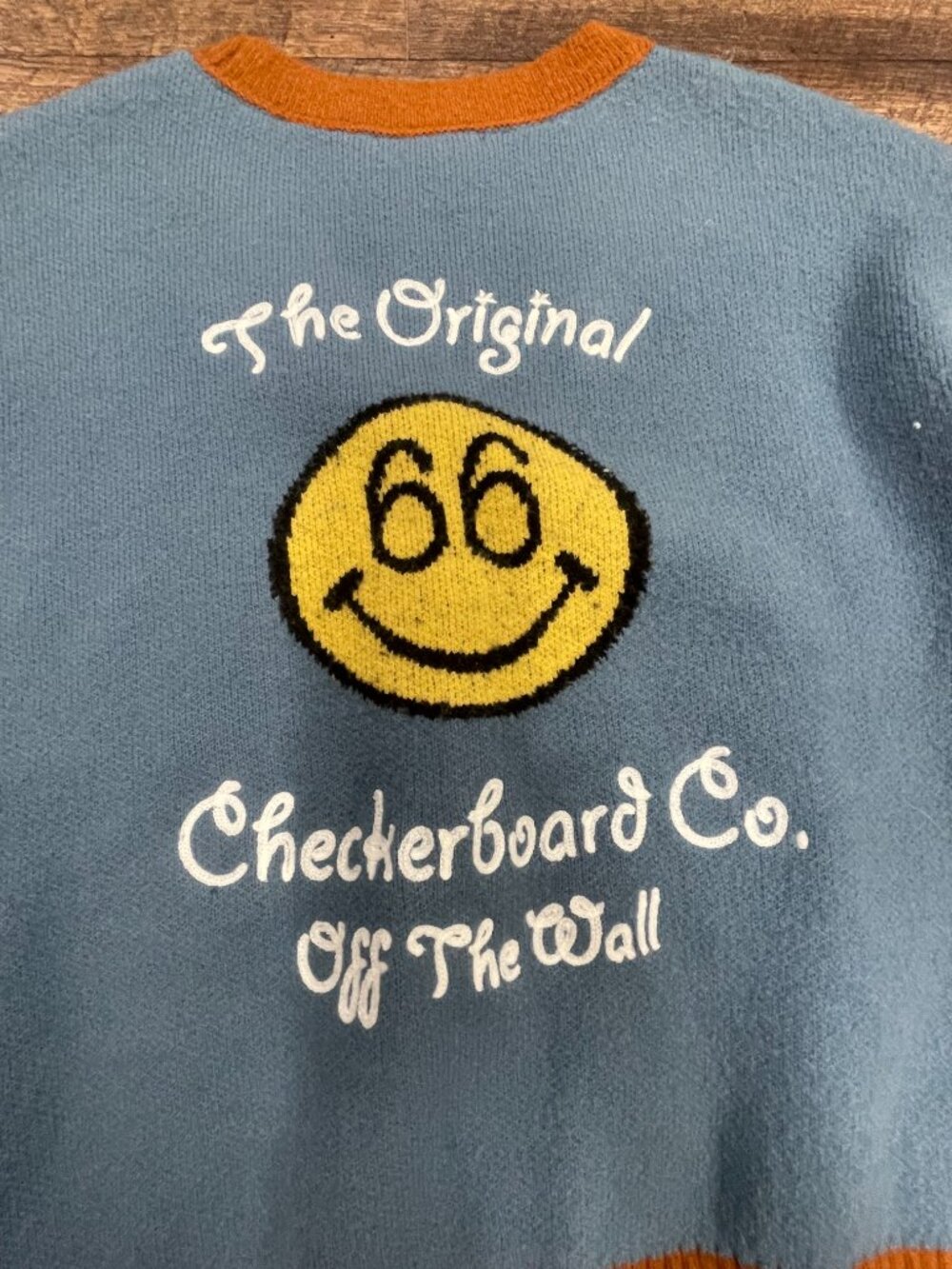 Vans Original Checkerboard Co. 66 Smiley Colorblock Cardigan Size S - Picture 6 of 9